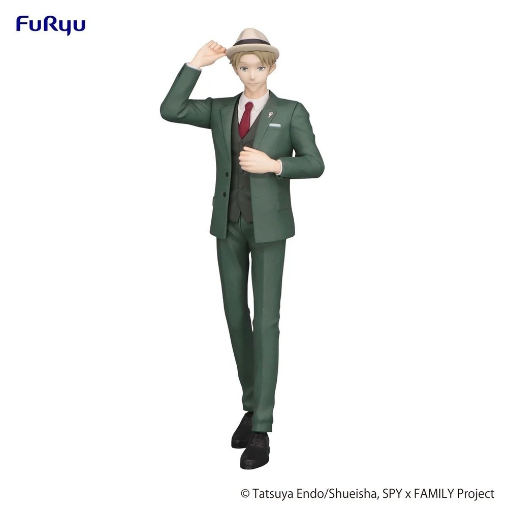 FuRyu Loid Forger Noodle Stopper Figure Spy x Family Green New Anime Collectible